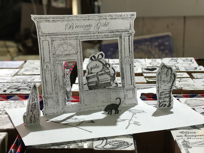 即興コラボ作品