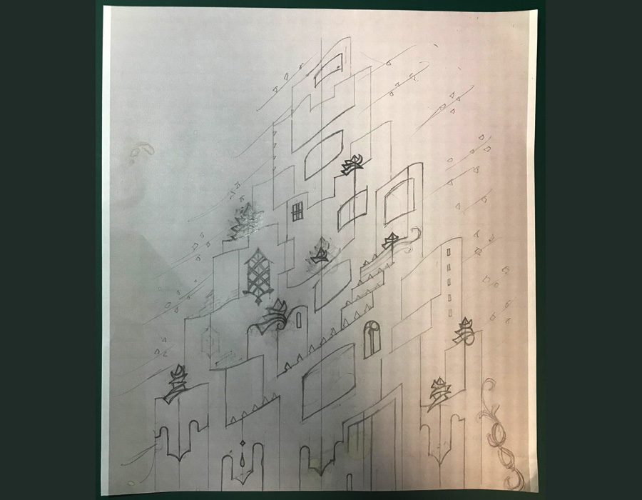 下書き・設計スケッチ