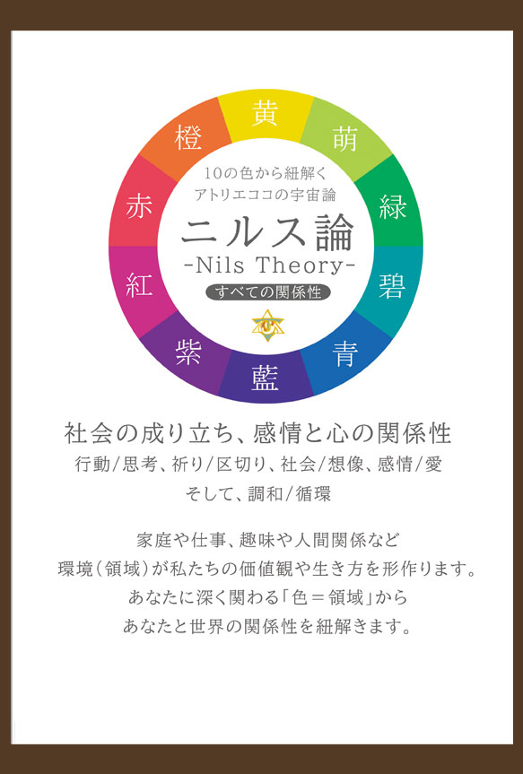 書籍表紙：ニルス論 -Nils Theory- すべての関係性